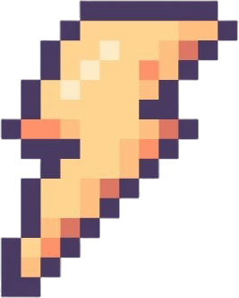Pixel Lightning Bolt